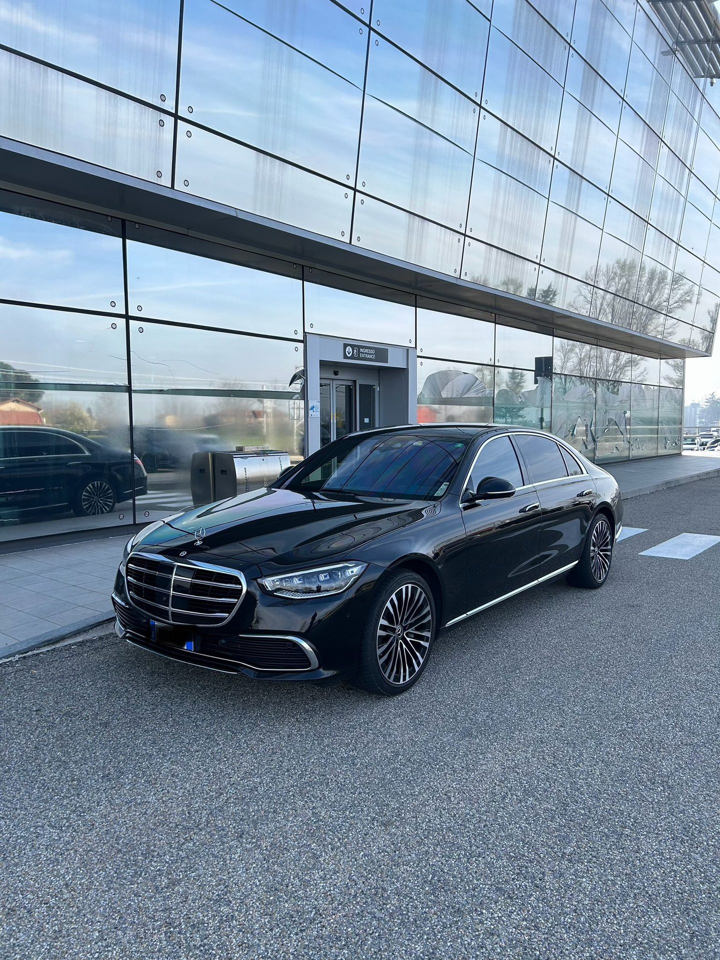 FFGR Italia Mercedes S-Class chauffeur Italy